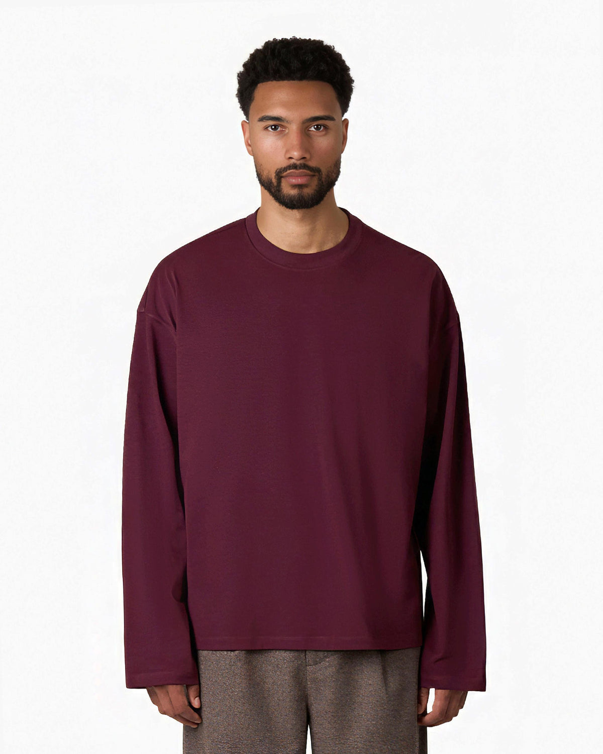 Le t-shirt boxy manches longues