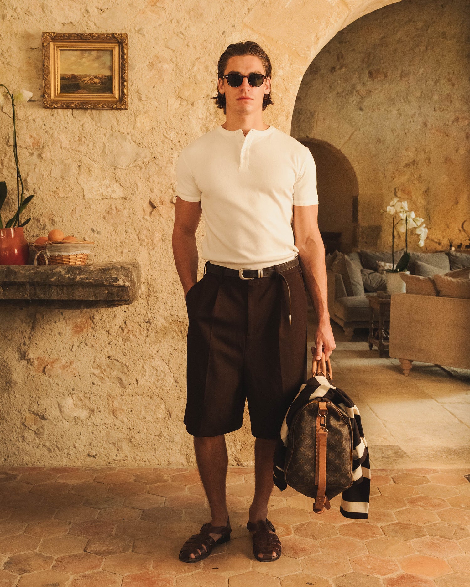 Le Short plissé Orin