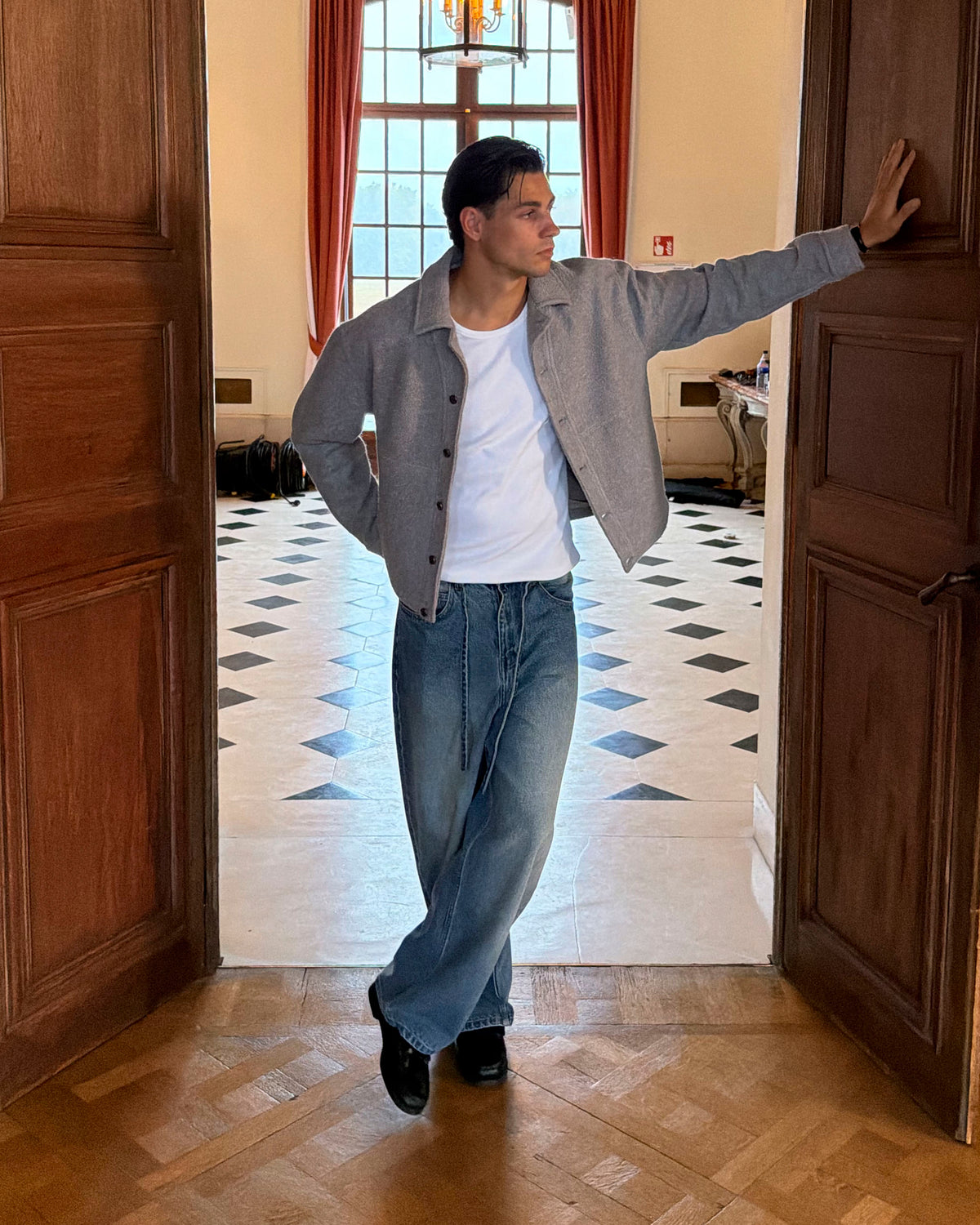 La veste Harlem bouclée