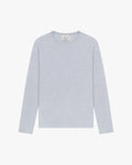 Ribbed Longsleeve | Grey Melee flatlay