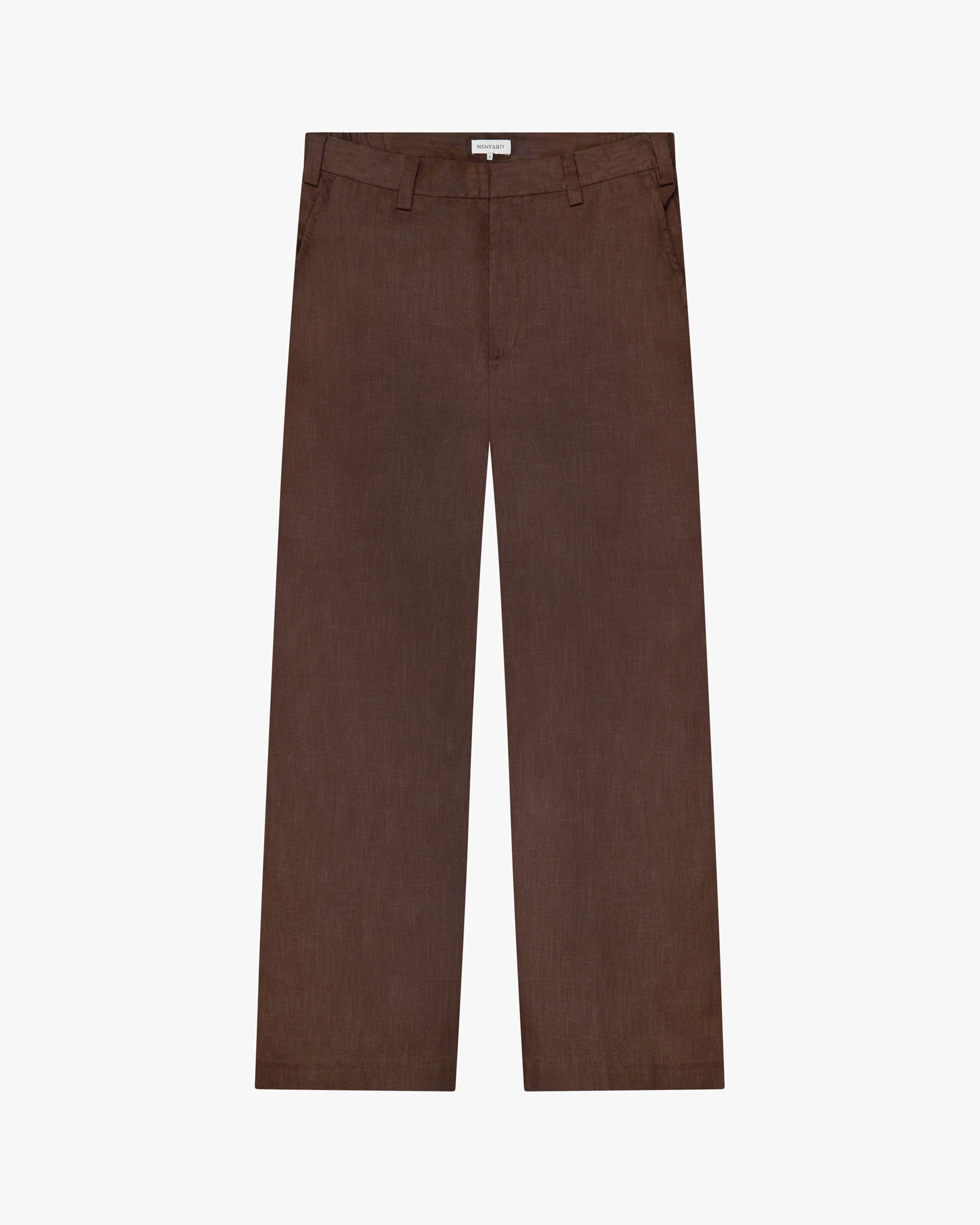 Cannes Linen Pantalon | Brown