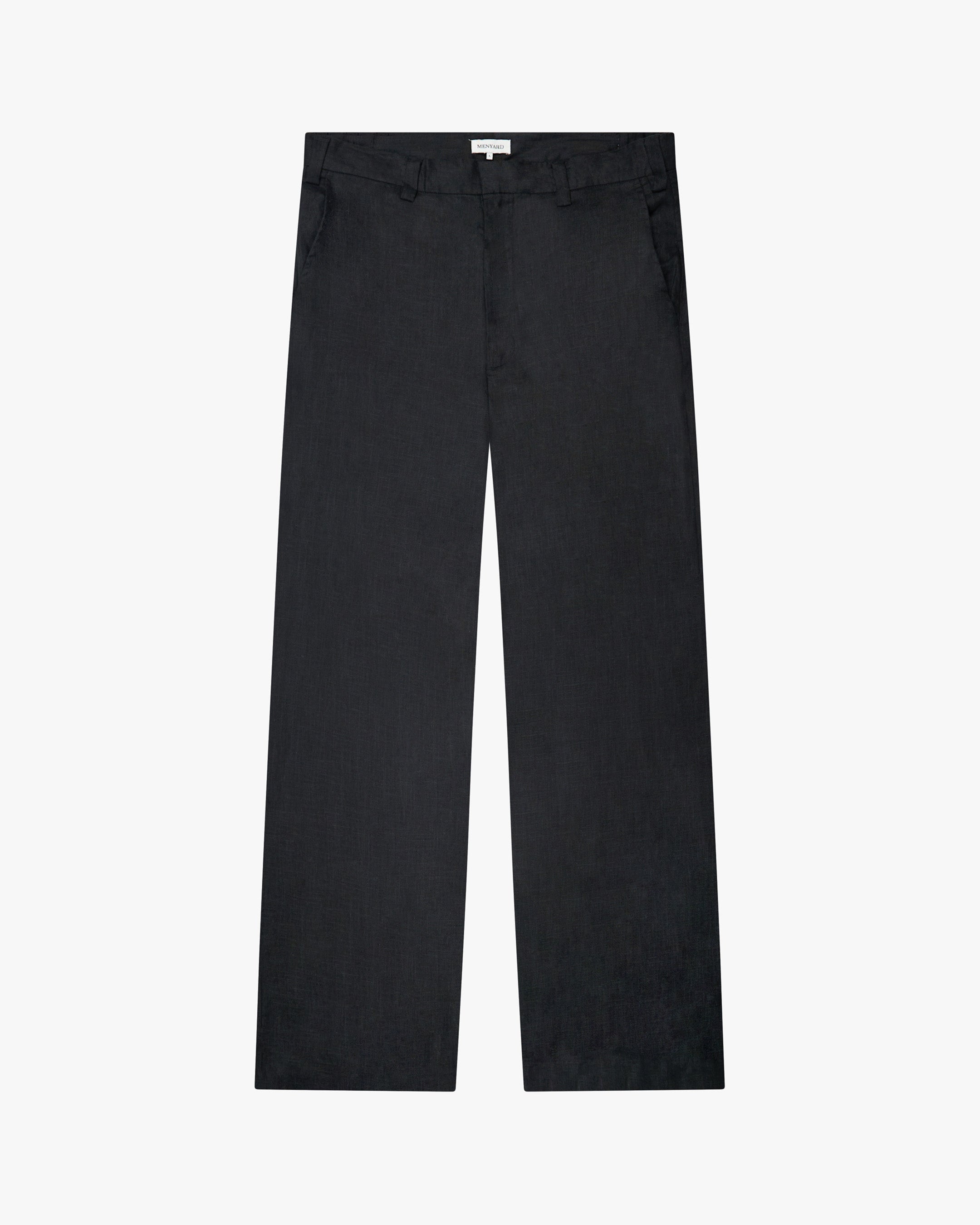 Cannes Linen Pantalon | Black