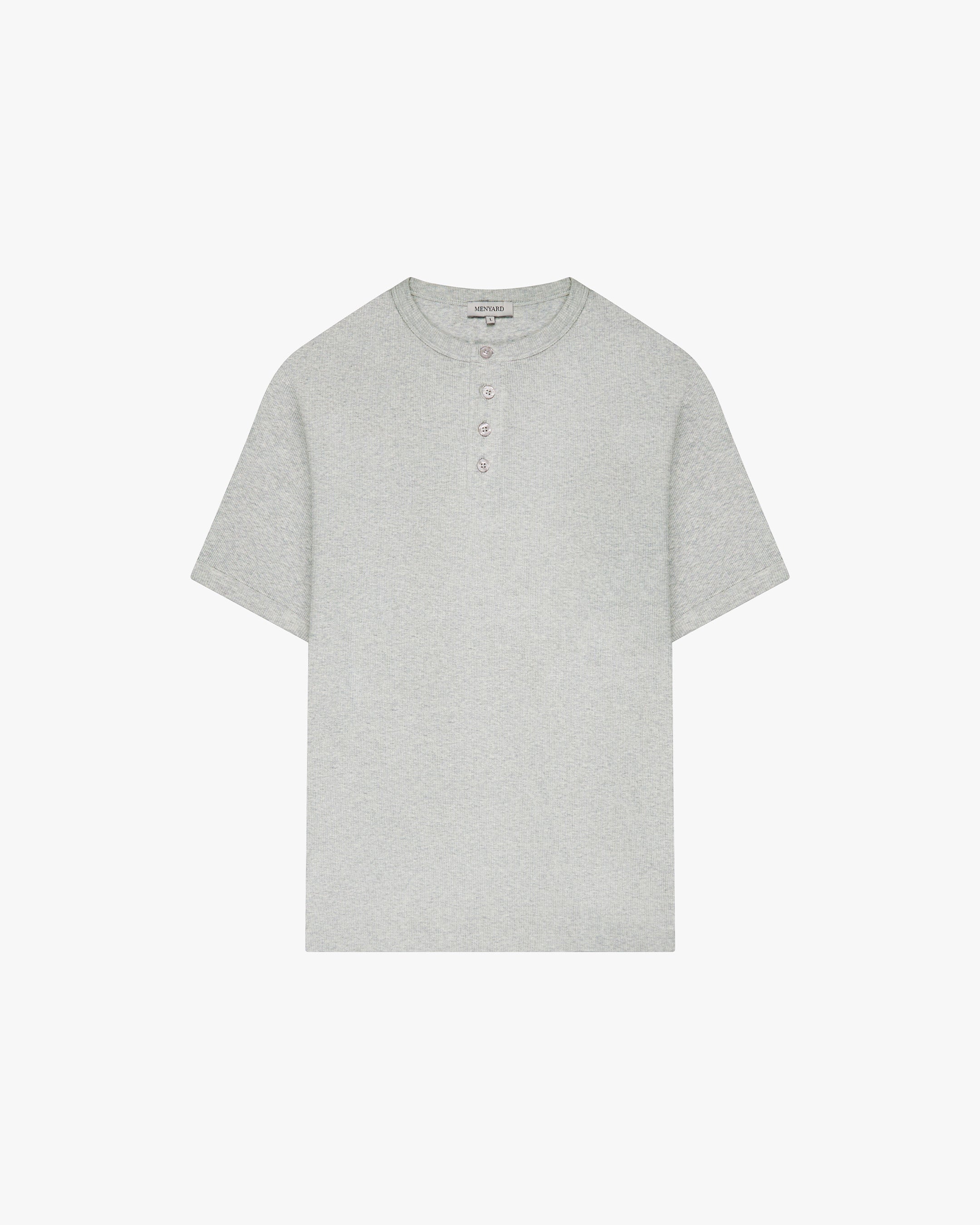 T-shirt Henley côtelé Mougins