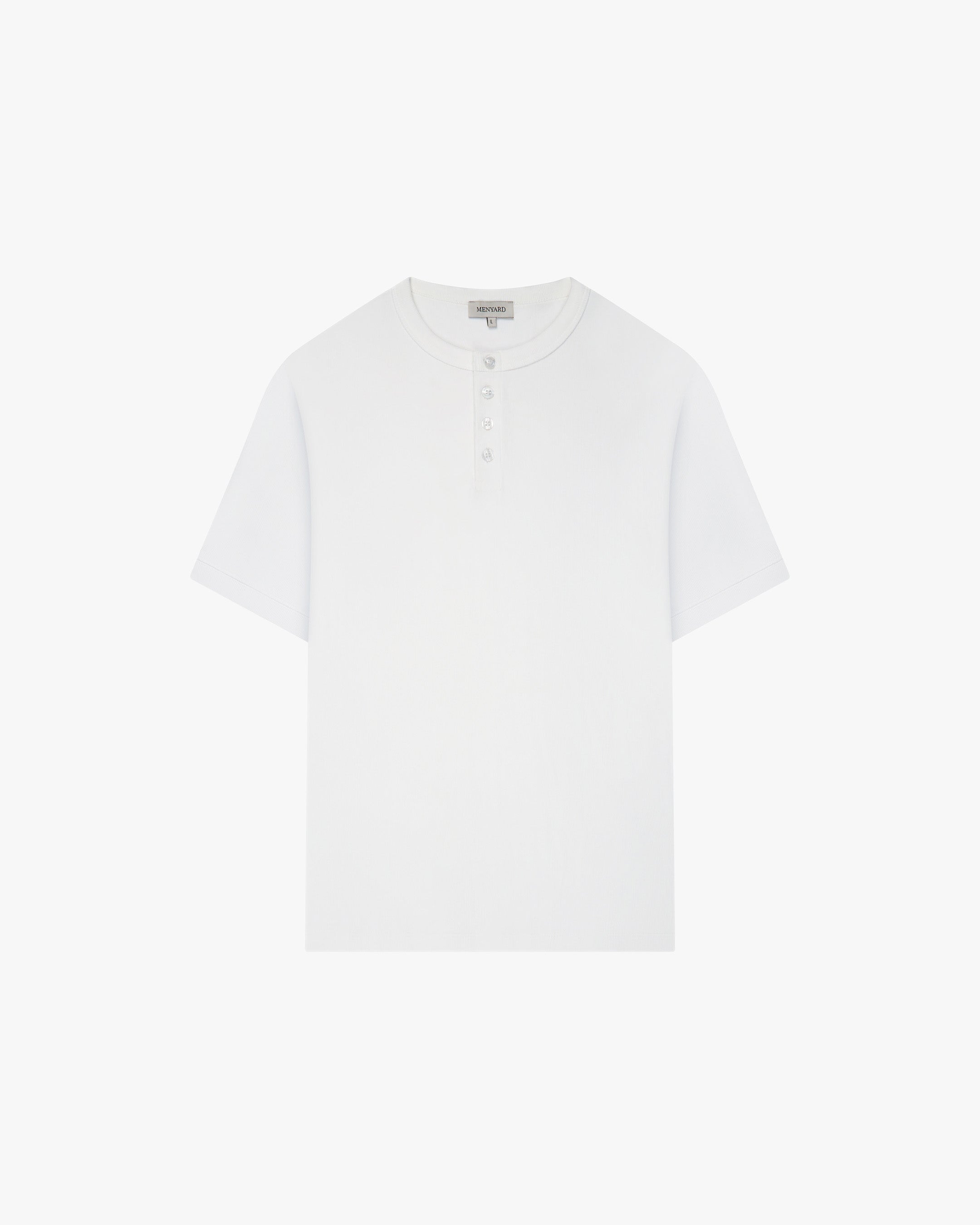 T-shirt Henley côtelé Mougins