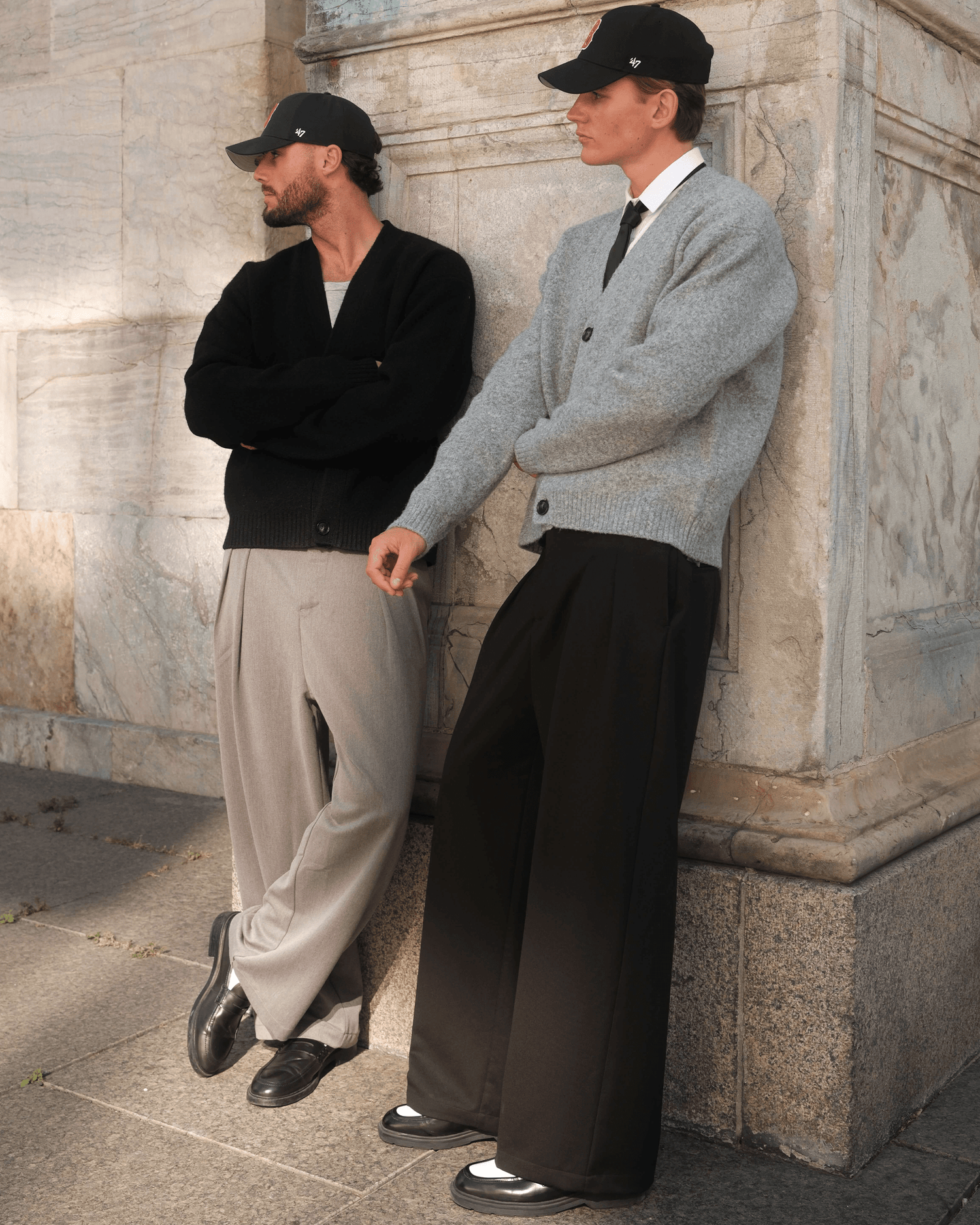 Pantalon plissé ample Ambra