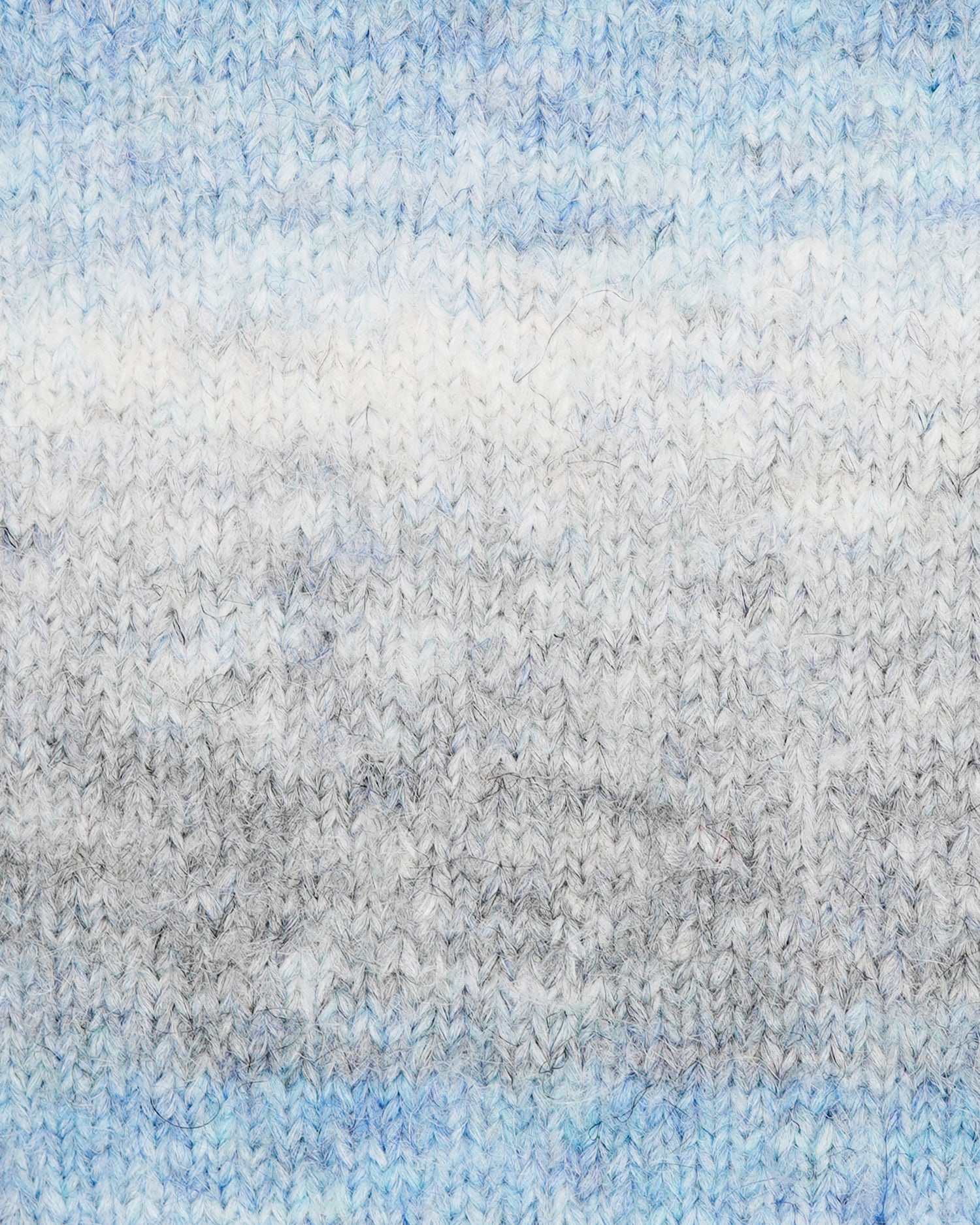 Aria Oversized Gradient Sweater | Blue/White