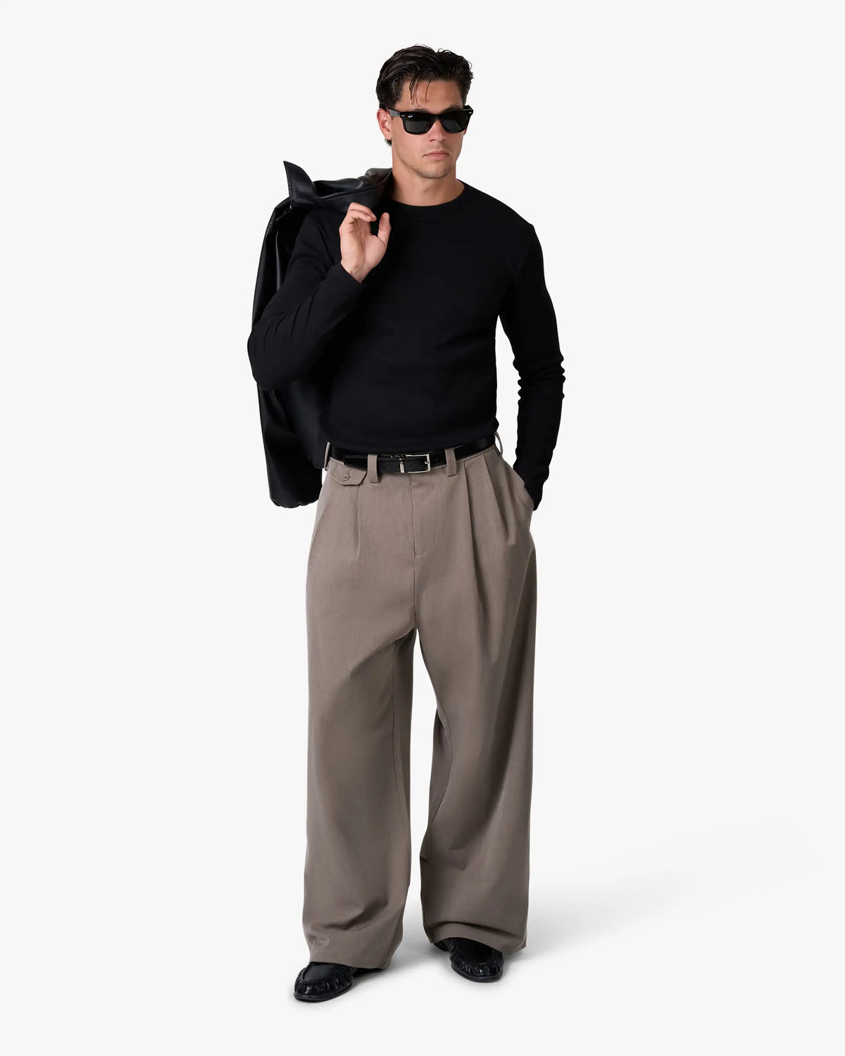 Ribbed Longsleeve | Black