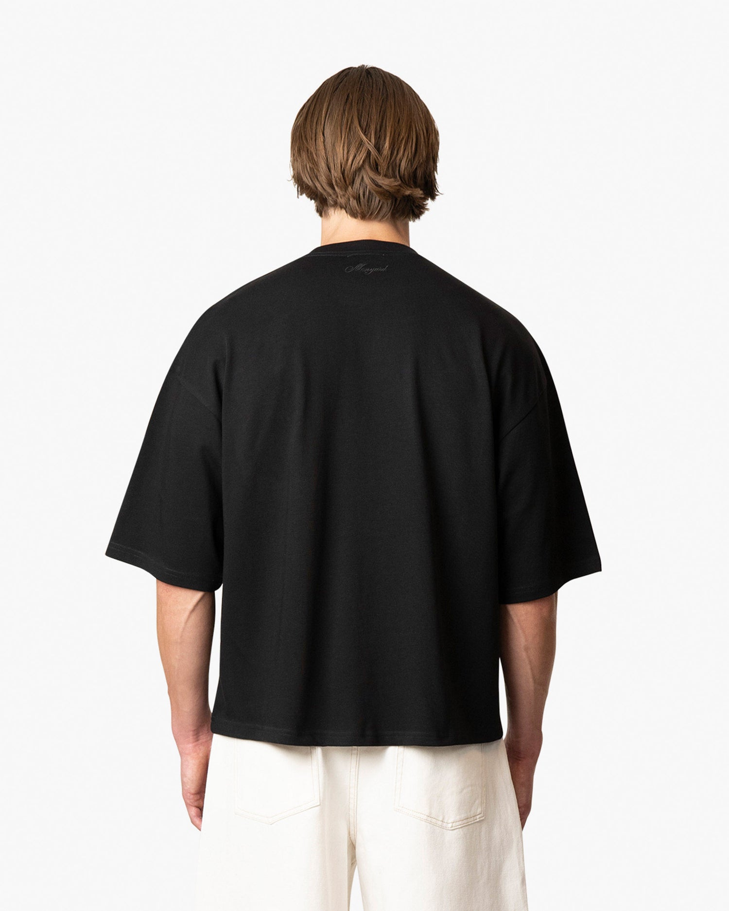 Blank Boxy T-Shirt | Black