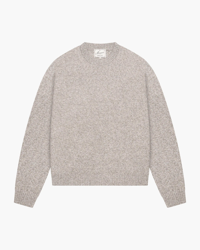 Pull brossé en laine mélangée Brixton