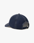 Heritage Club Cap in navy, back view with adjustable strap