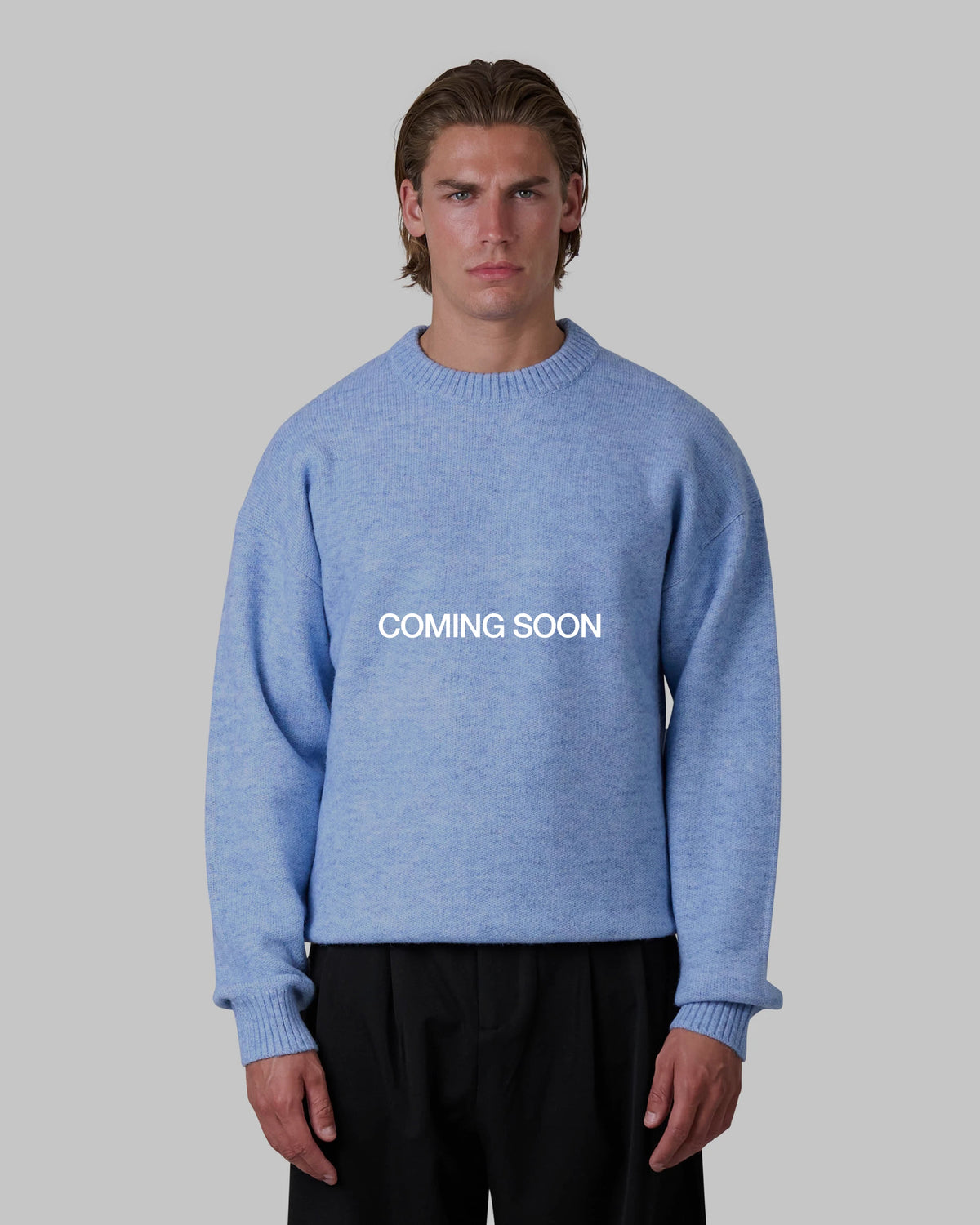 Pull brossé en laine mélangée Brixton