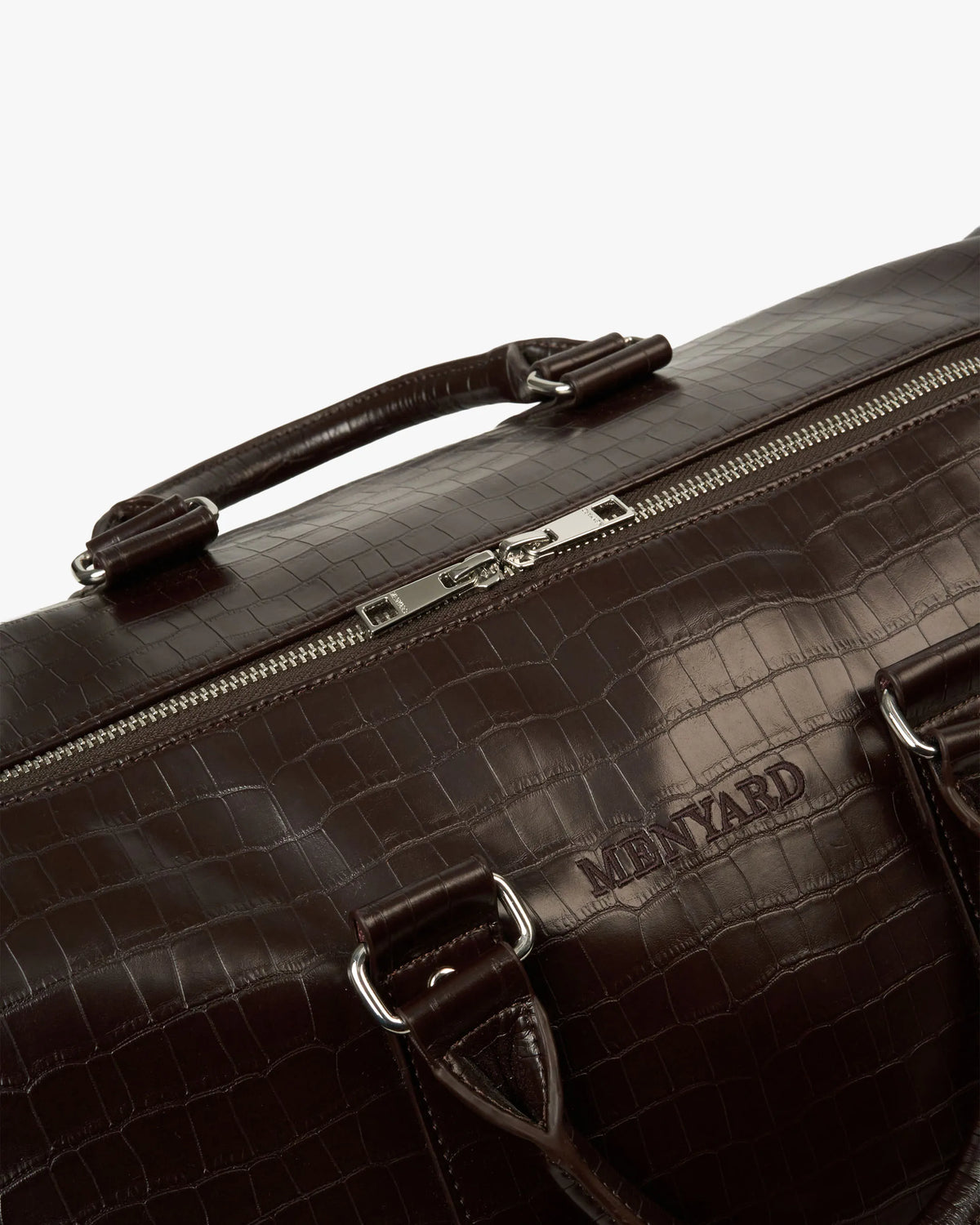 Le sac de voyage Liberty effet crocodile