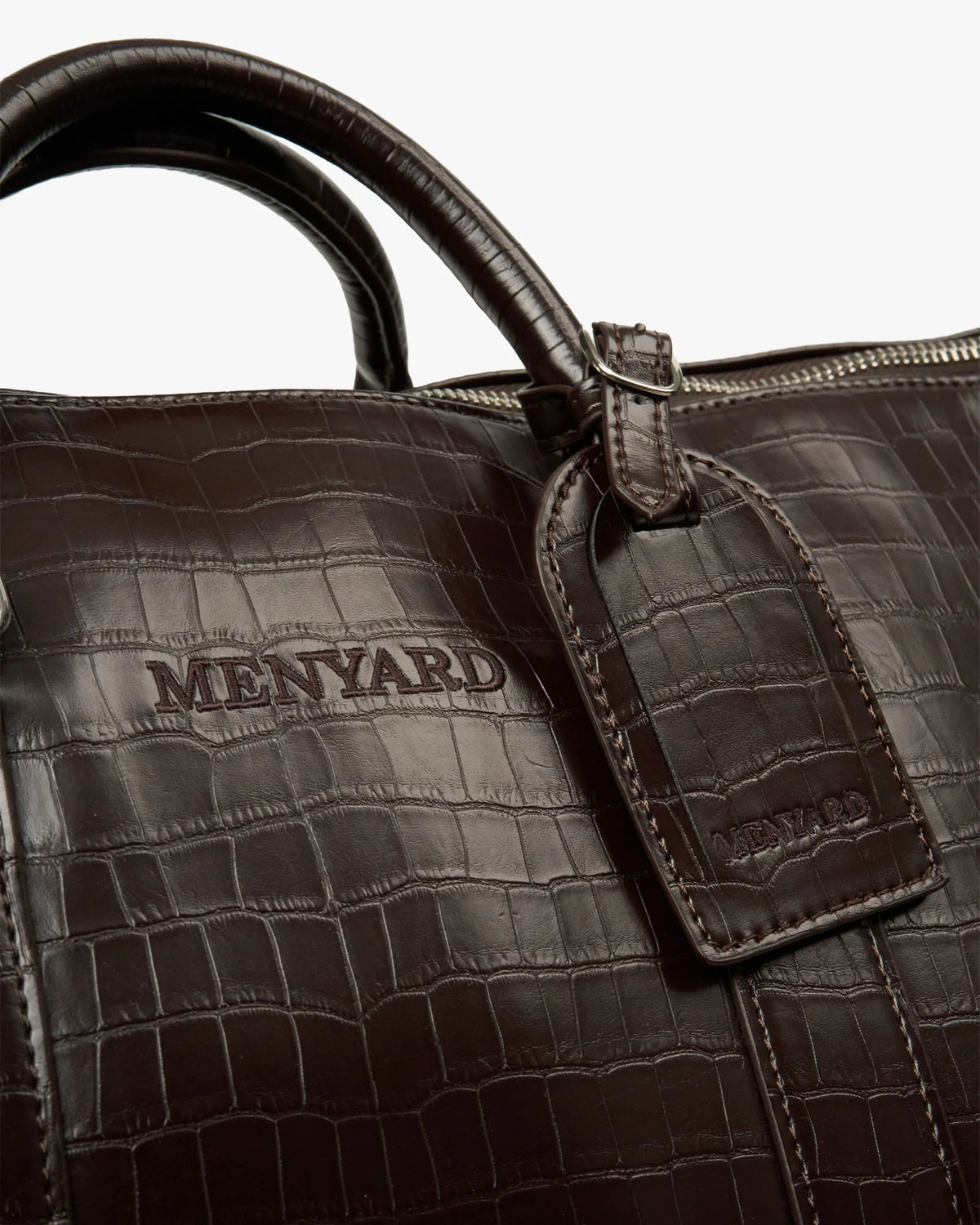 Le sac de voyage Liberty effet crocodile