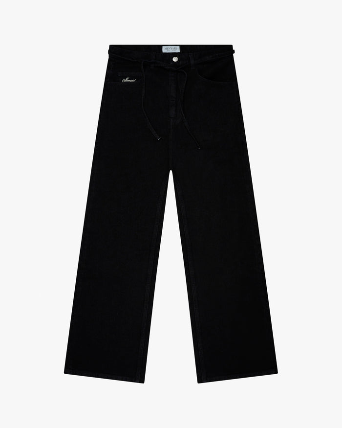 Pantalon ample en denim Menton