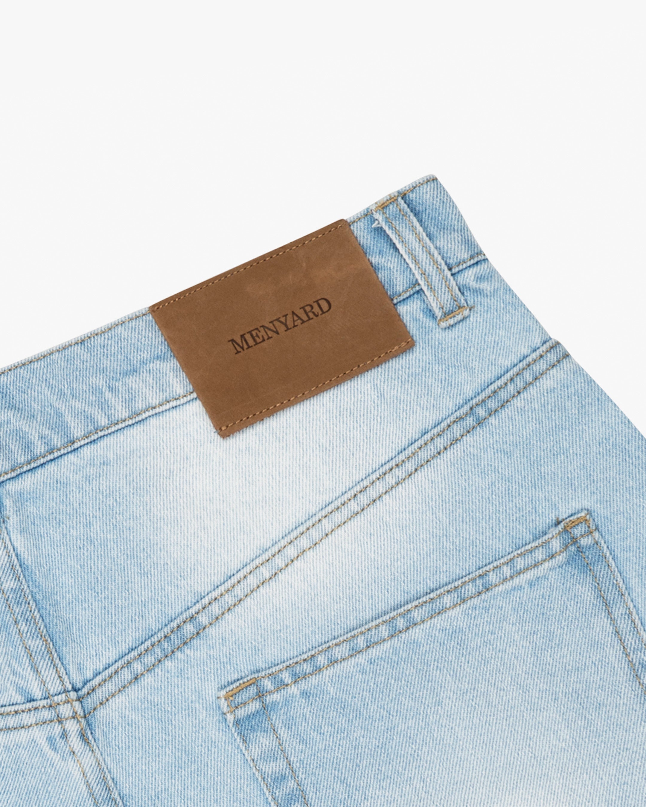 Pantalon ample en denim Menton
