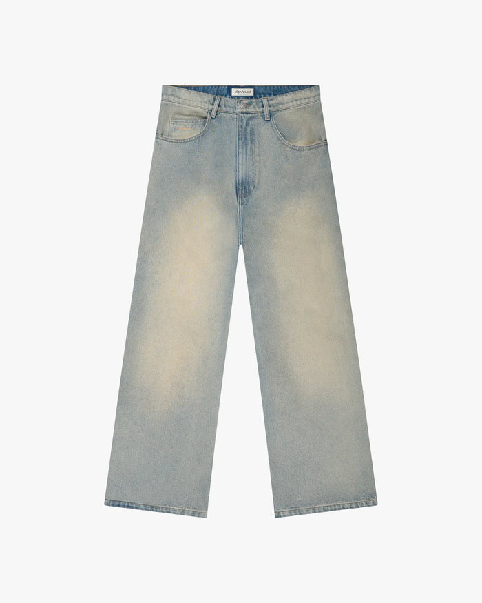 Pantalon ample en denim Menton