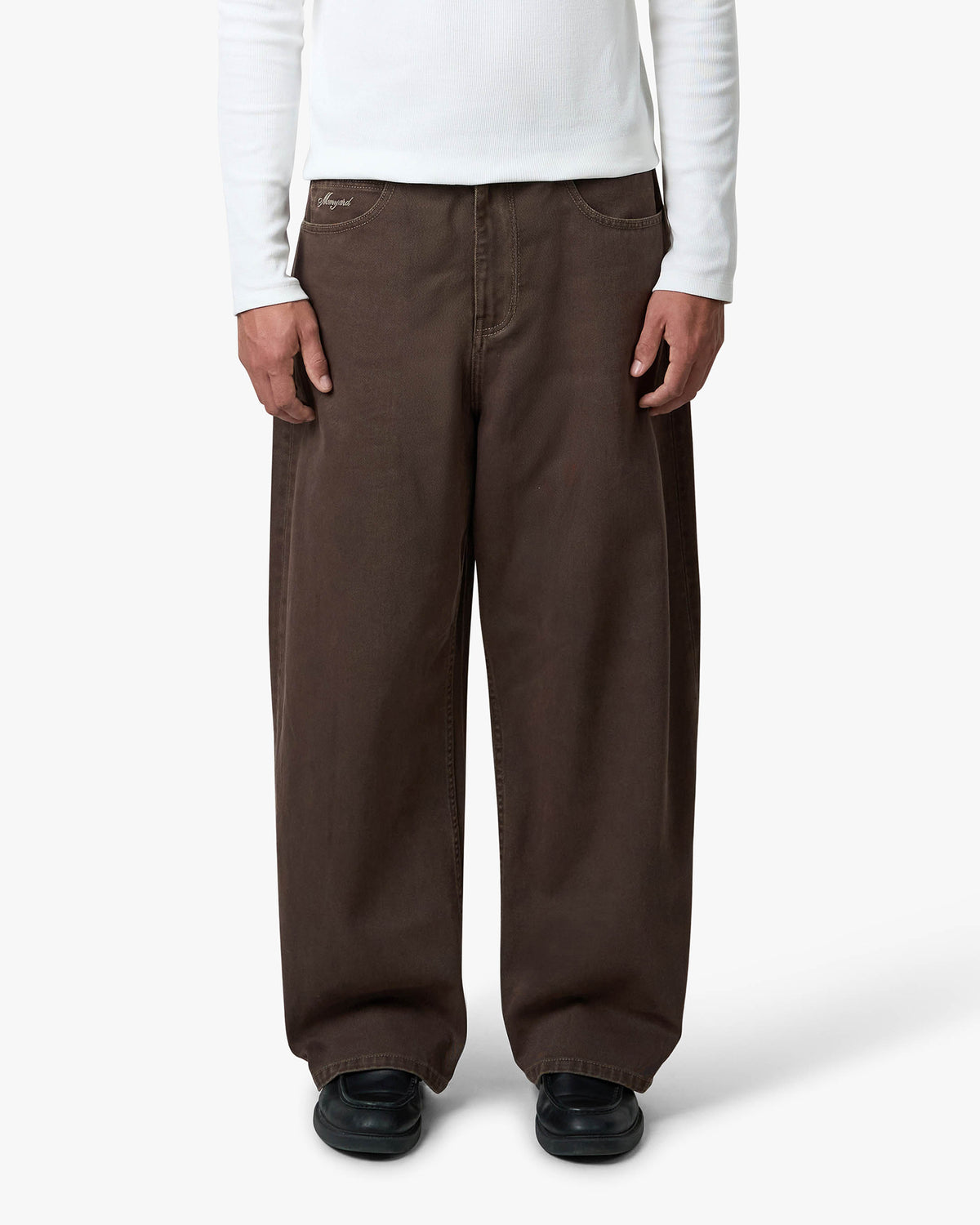 Pantalon ample en denim Menton