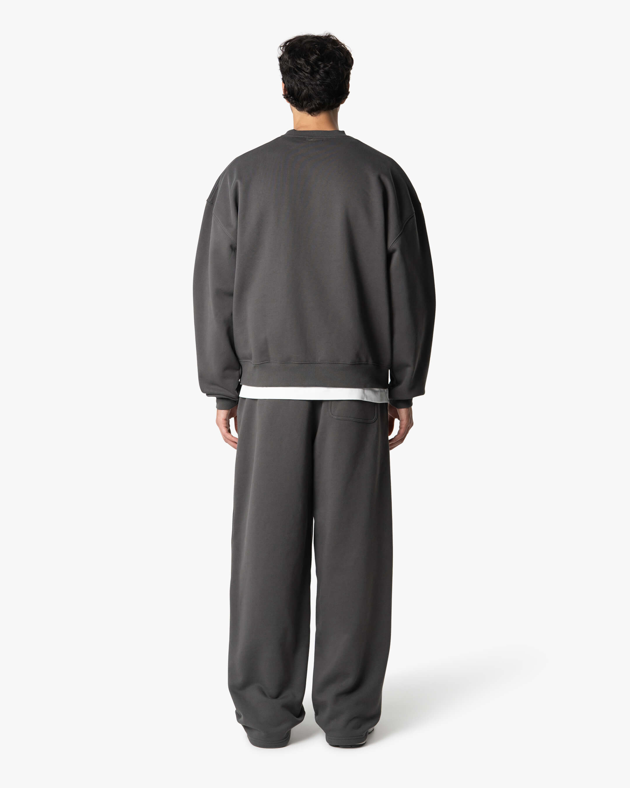 Oversized Blank Sweater | Grey