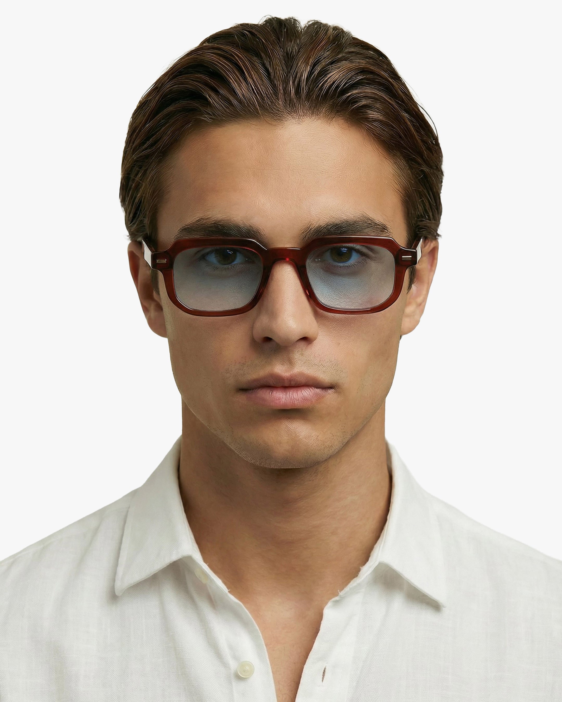 Sirocco sunglasses | Burgundy/Light Blue
