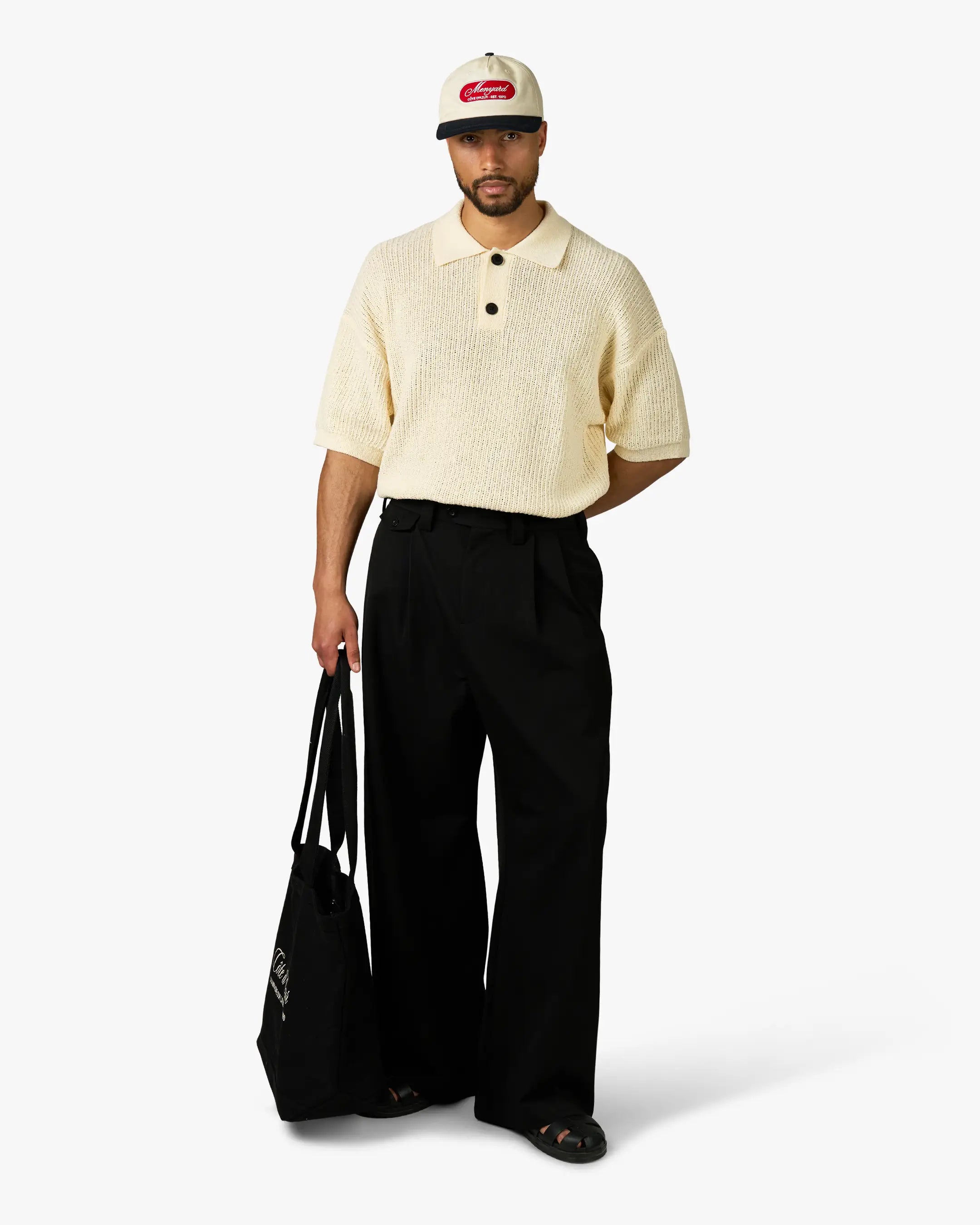 Pantalon ample à plis Ambra