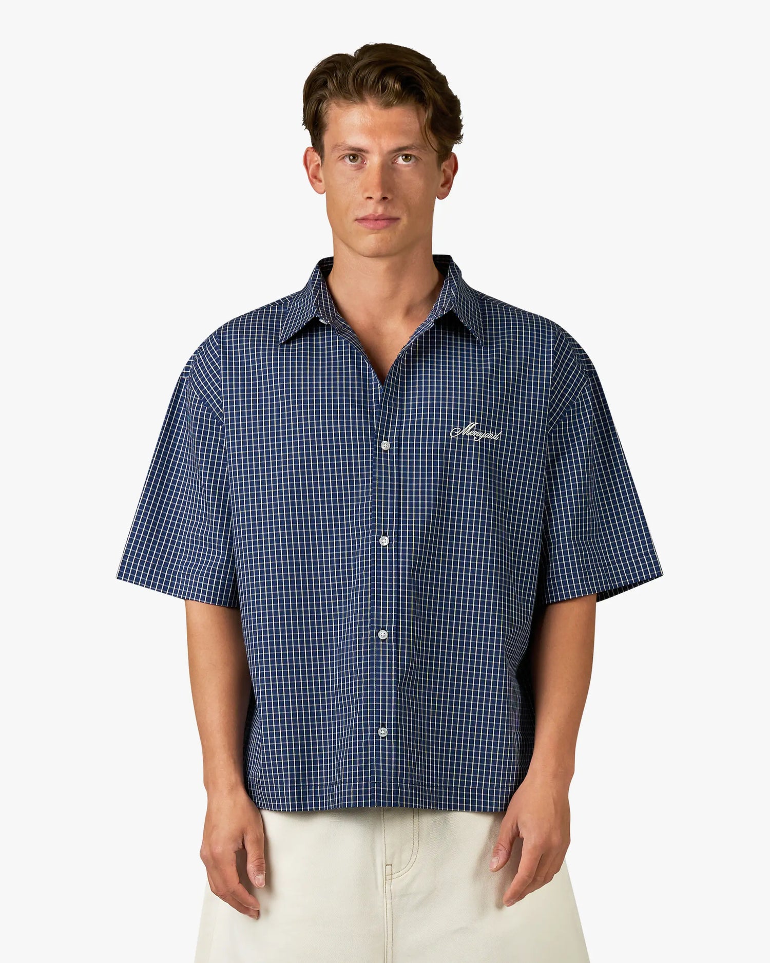 Chemise à manches courtes Fayence