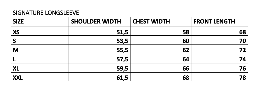 Size Guide