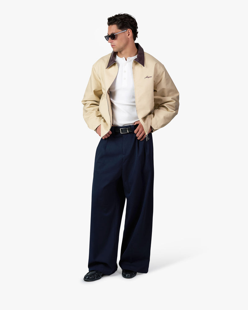 Pantalon ample à plis Ambra