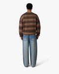 Aria Oversized Gradient Sweater | Brown