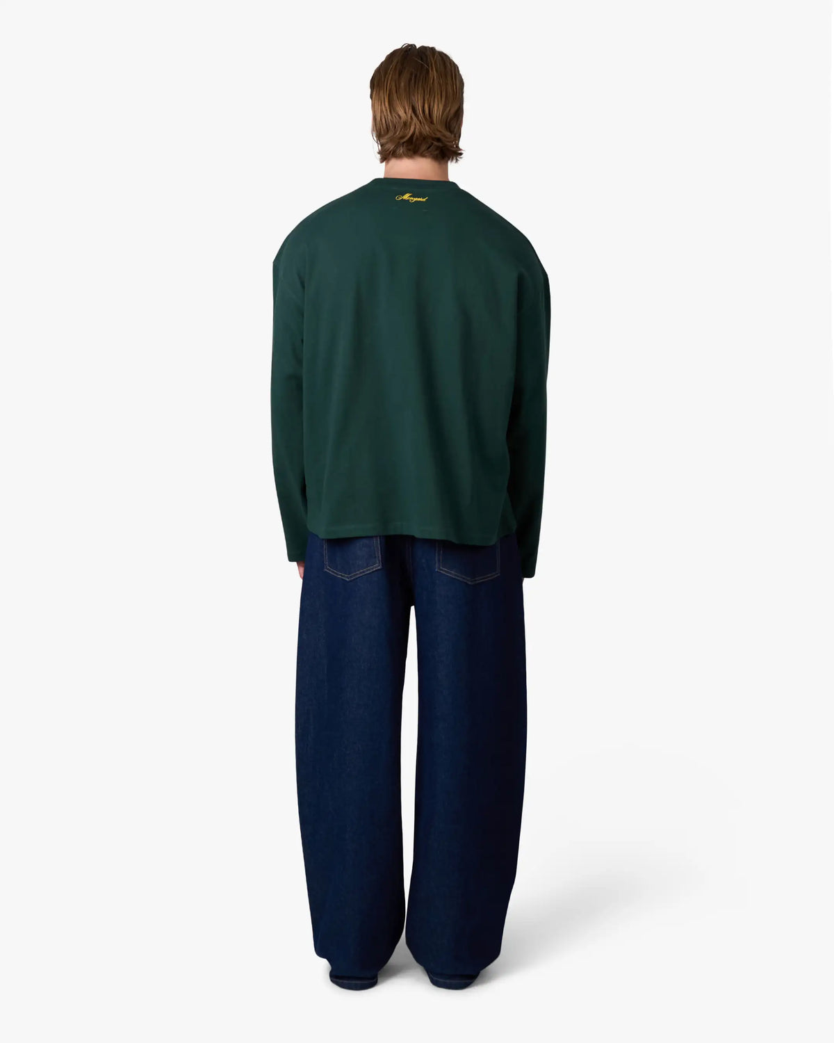 Blank Boxy Longsleeve | Green