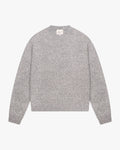 Brixton Wool-Blend Brushed Sweater | Grey Melee flatlay