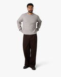 Brixton Wool-Blend Brushed Sweater | Light Brown