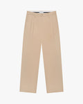 Merger Cotton Pantalon | Beige flatlay