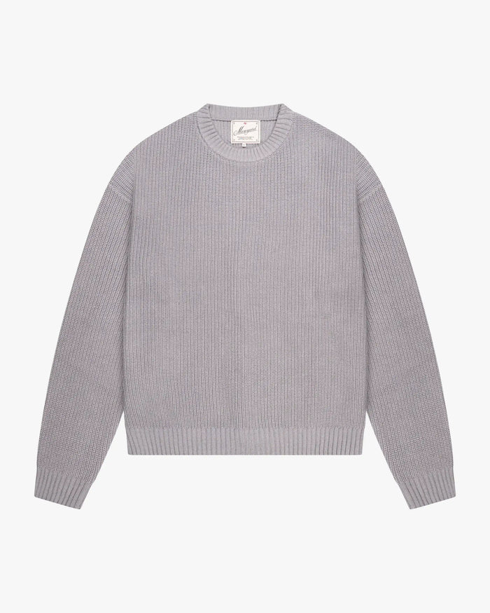 Pull en coton tricoté Naval