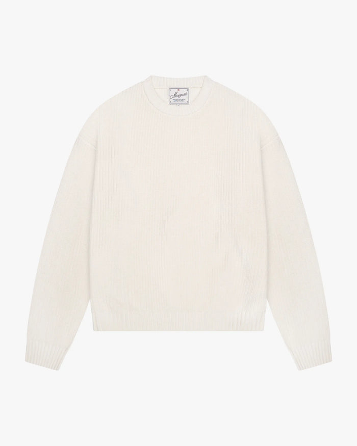 Pull en coton tricoté Naval
